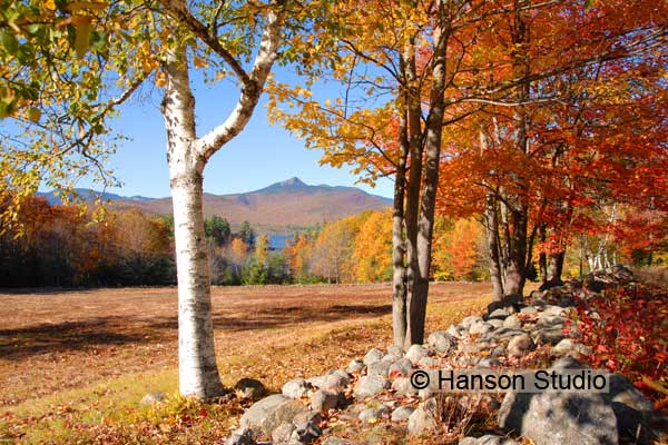 Mt. Chocorua, NH - Mt. Chocorua - Fall - Vertical